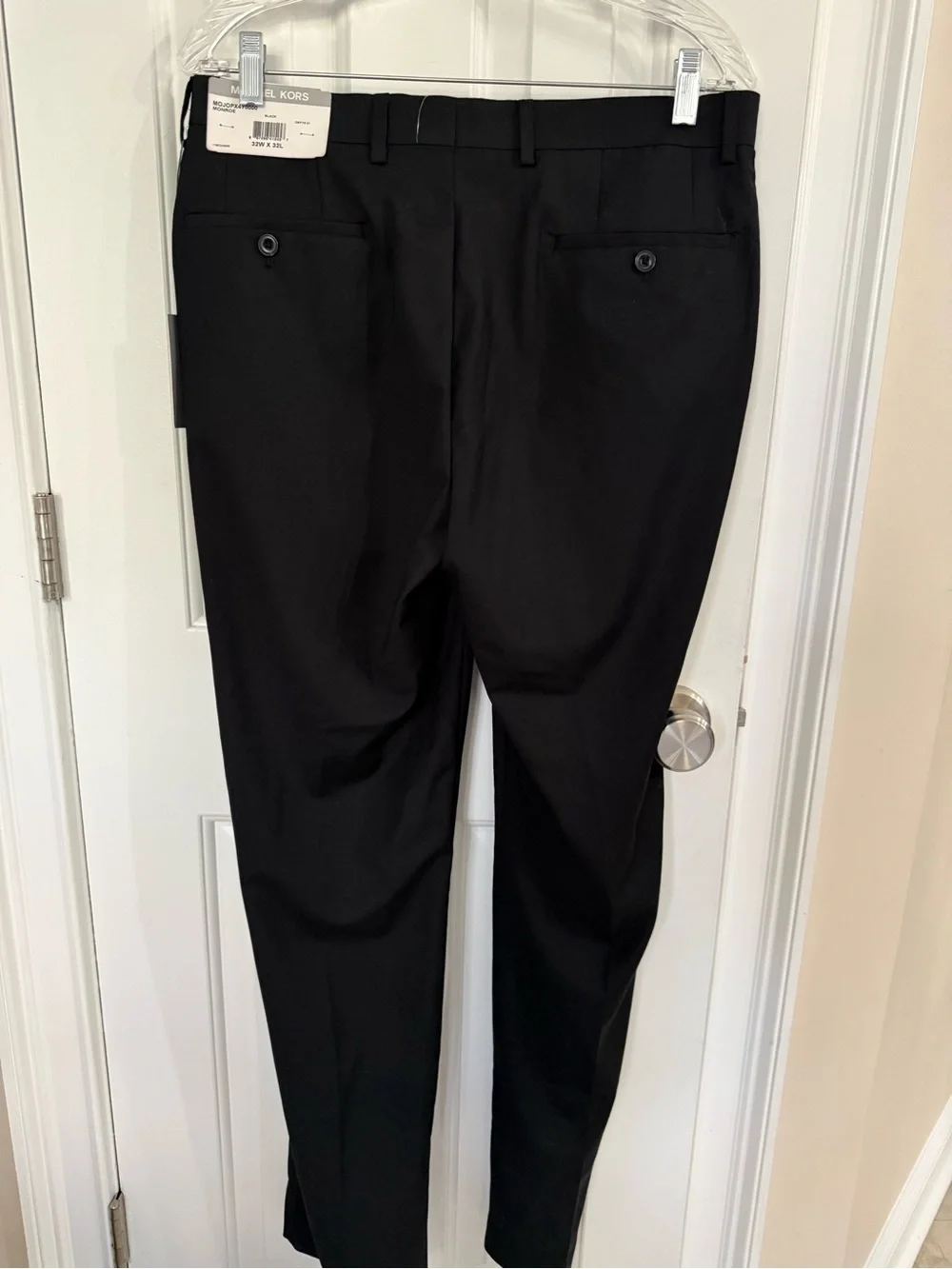 NWT Michael Kors Men’s Black Dress Pants
